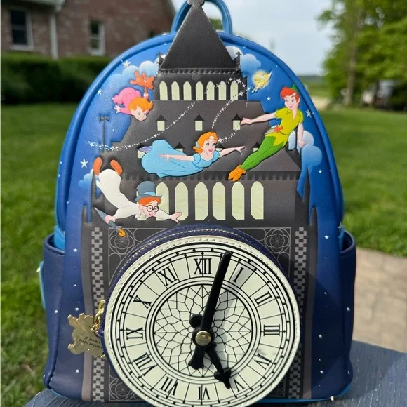 Loungefly | Bags | Loungefly Peter Pan And Friends Flying  display picture 3